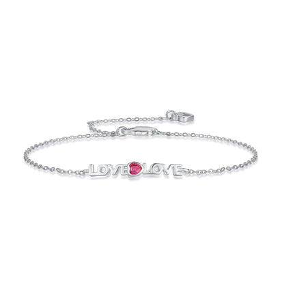 [AuraEcho]Romantic Heart Shape Lover Bracelet
