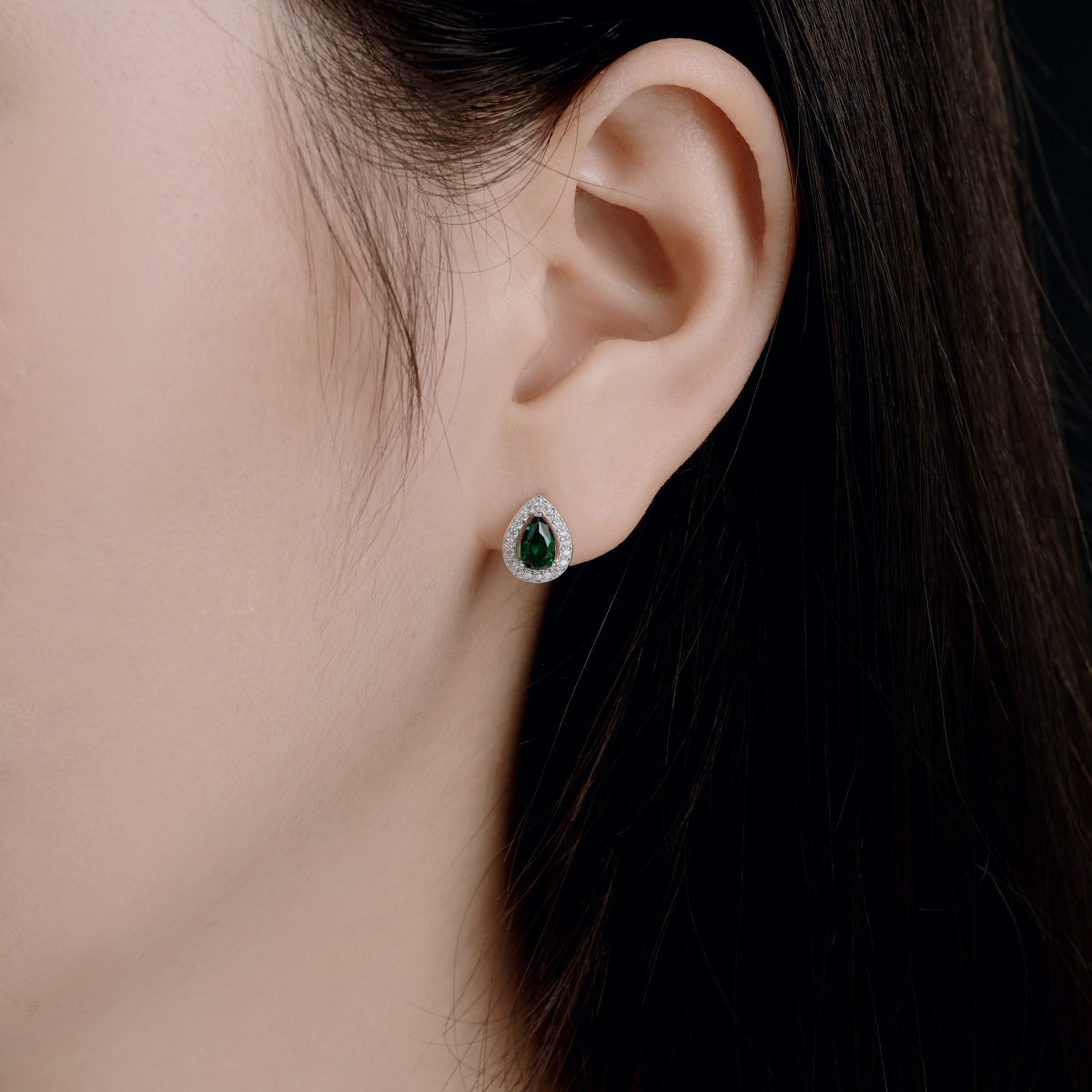 [AuraEcho]Luxurious Water Drop Shape Earrings