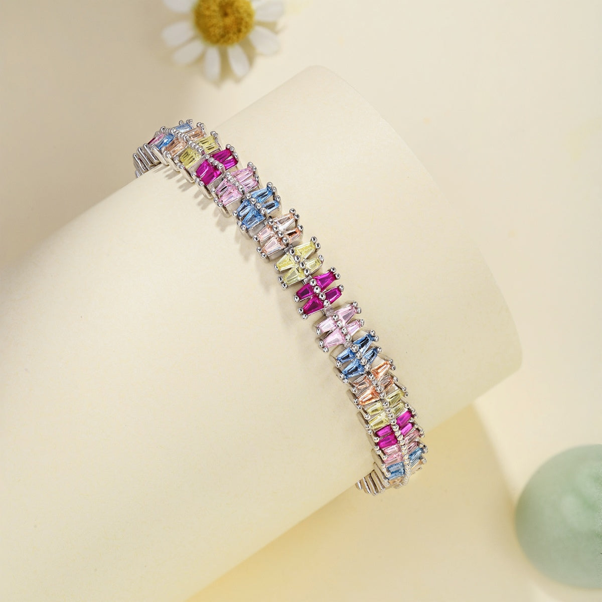 [AuraEcho]Sparkling Exquisite Multi Cut Party Bracelet