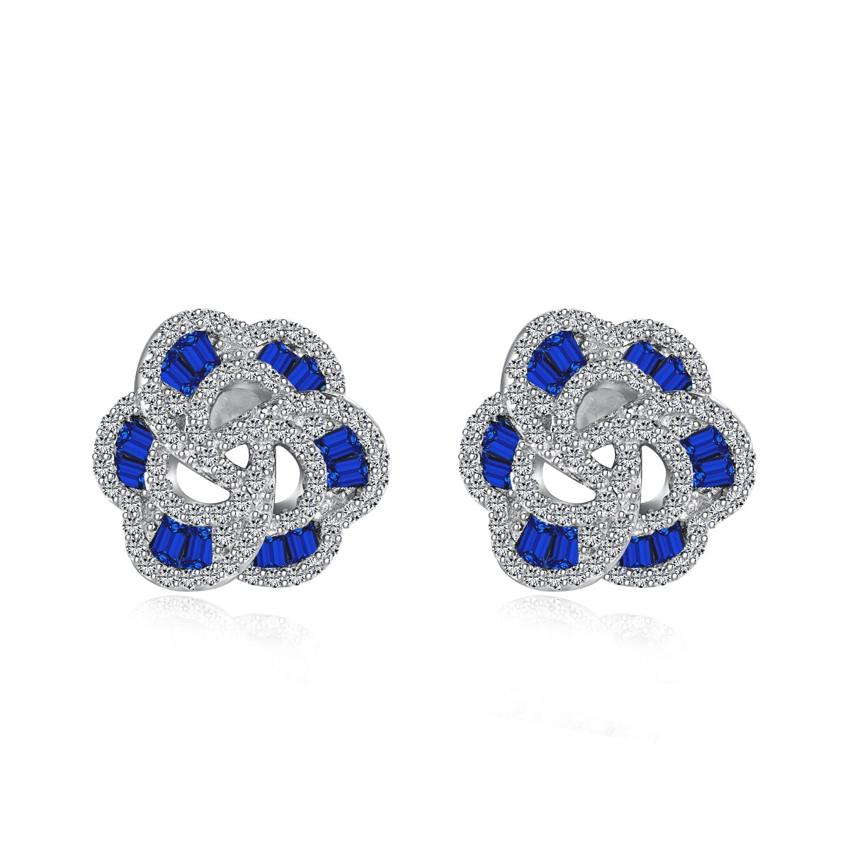 [AuraEcho]Exquisite Flower Shape Daily Earrings