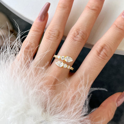 [AuraEcho]Delicate Lively Snake Shape Daily Ring