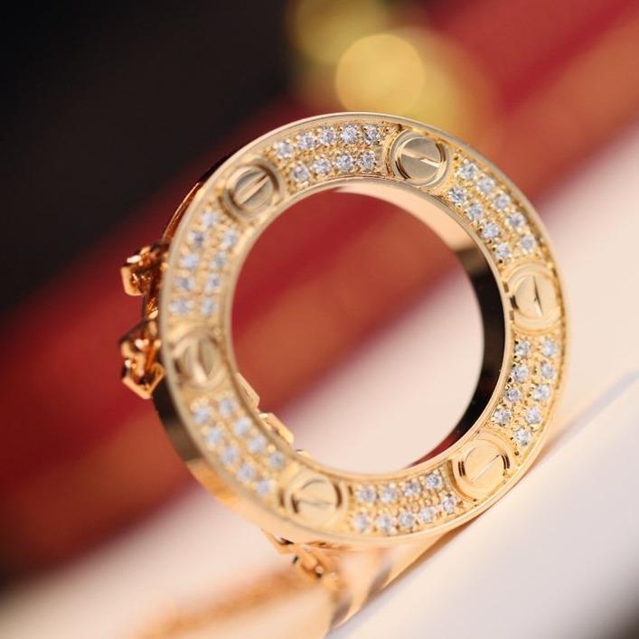 [AuraEcho]LOVE NECKLACE ADJUSTABLE ROSE GOLD