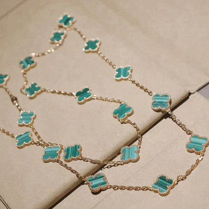 [AuraEcho]CLOVER 20 MOTIFS MALACHITE GOLD