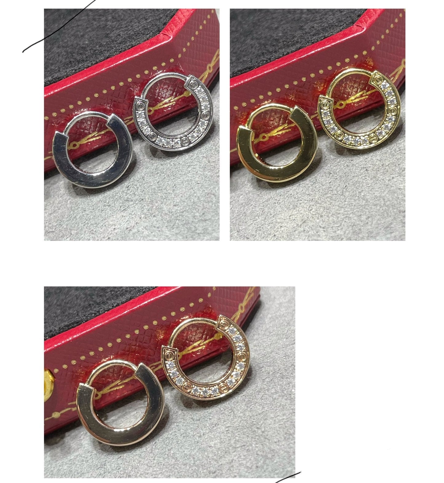 [AuraEcho]LOVE DIAMOND EARRINGS