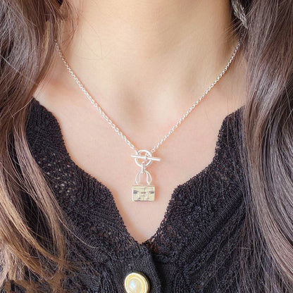 [AuraEcho]CONSTANCE PEDANT SILVER NECKLACE