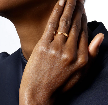 [AuraEcho]ALLIANCE LIENS VIDENCE 3MM RING