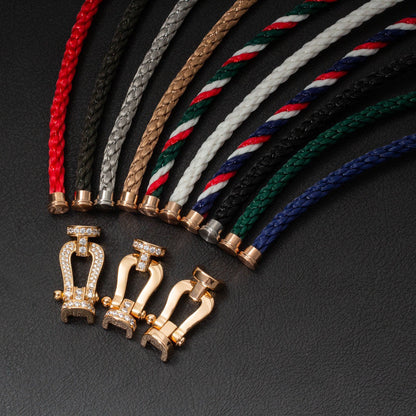 [AuraEcho]FORCE LARGE HORSESHOE NO DIAMOND BRACELET SILVER