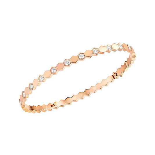 [AuraEcho]BEE LOVE PINK GOLD DIAMOND BRACELET