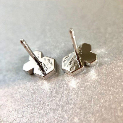 [AuraEcho]BEE LOVE SILVER DIAMOND EARRINGS