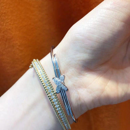 [AuraEcho]JEUX DE BRACELET SILVER DIAMONDS